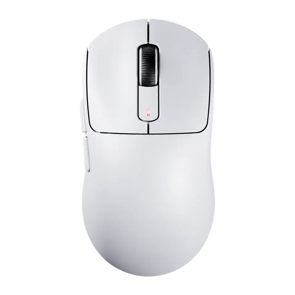 ATTACK SHARK X3 — White, isolated on a transparent background.